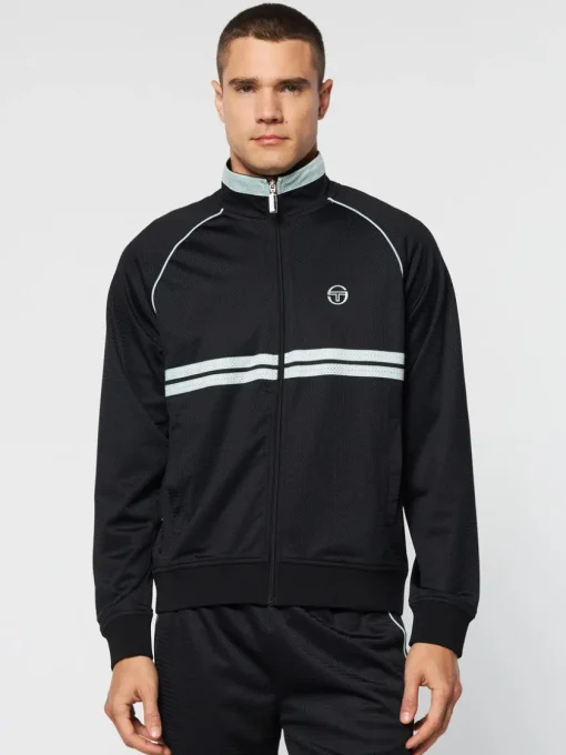 Tracksuits|Sergio Tacchini Spazio Dallas Track Jacket- Black Beauty