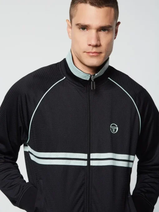 Tracksuits|Sergio Tacchini Spazio Dallas Track Jacket- Black Beauty