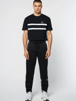Pants And Sweatpants|Sergio Tacchini Spazio Dallas Track Pant- Black Beauty