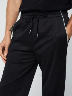 Pants And Sweatpants|Sergio Tacchini Spazio Dallas Track Pant- Black Beauty