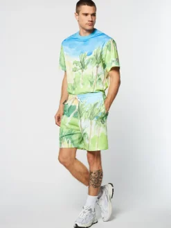 Matching Separates|Sergio Tacchini Spazio Shorts- Multi Print