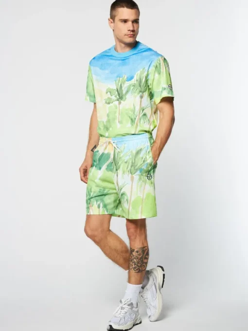 Matching Separates|Sergio Tacchini Spazio Shorts- Multi Print