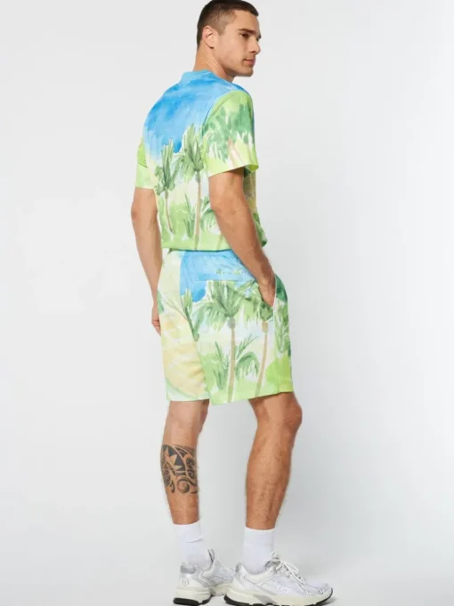 Matching Separates|Sergio Tacchini Spazio Shorts- Multi Print