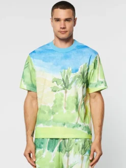 Matching Separates|Sergio Tacchini Spazio T-Shirt- Multi Print