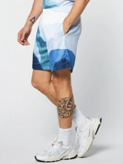 Matching Separates|Sergio Tacchini Spiaggia Cabana Short- Maritime Blue/ Multi