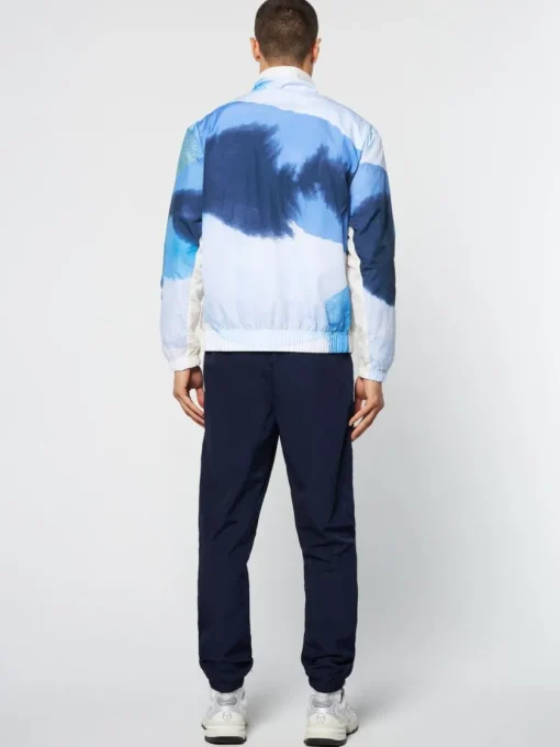 View All|Sergio Tacchini Spiaggia Track Jacket- Maritime Blue/ Multi