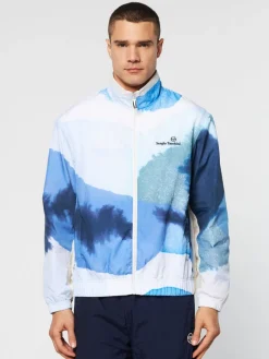 Tracksuits|Sergio Tacchini Spiaggia Track Jacket- Maritime Blue/ Multi