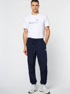 Pants And Sweatpants|Sergio Tacchini Spiaggia Track Pant- Maritime Blue