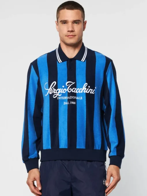 Polos|Sergio Tacchini Sponda Polo- Palace Blue/ Maritime Blue