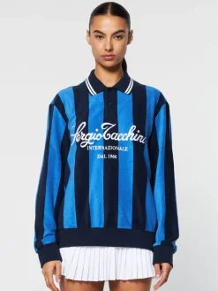 Polos|Sergio Tacchini Sponda Polo- Palace Blue/ Maritime Blue