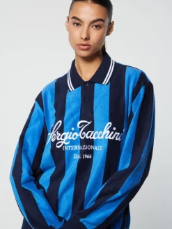 Polos|Sergio Tacchini Sponda Polo- Palace Blue/ Maritime Blue
