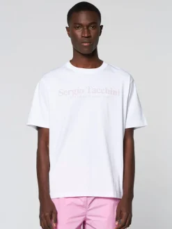 View All|Sergio Tacchini Tabellone T-Shirt- White