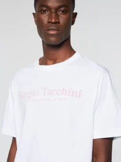 View All|Sergio Tacchini Tabellone T-Shirt- White