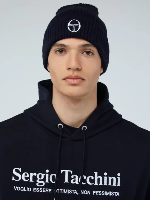 Knitwear|Sergio Tacchini Tacchini Beanie-Night Sky
