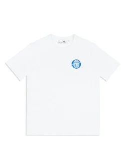 The Essentials|Sergio Tacchini Tenda T-Shirt- Brilliant White