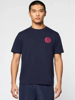 View All|Sergio Tacchini Tenda T-Shirt- Maritime Blue