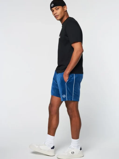 For The Court|Sergio Tacchini Tennis Headband- Black