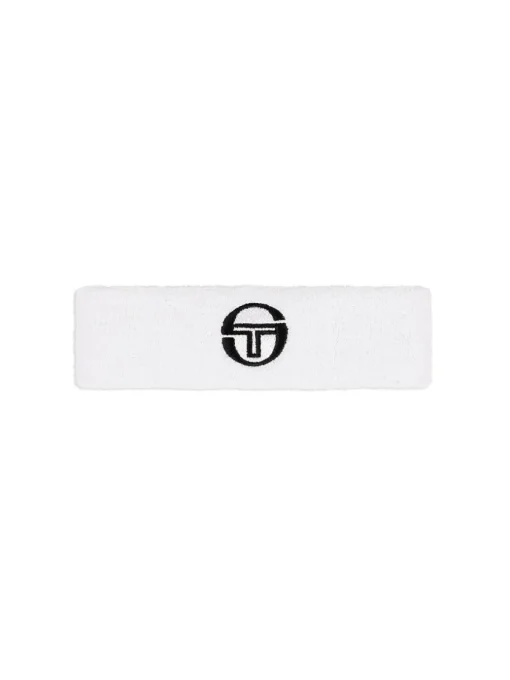 For The Court|Sergio Tacchini Tennis Headband- White