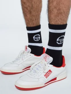 Socks|Sergio Tacchini Tennis Sock- Black