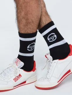 Socks|Sergio Tacchini Tennis Sock- Black