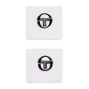 For The Court|Sergio Tacchini Tennis Wristband- White