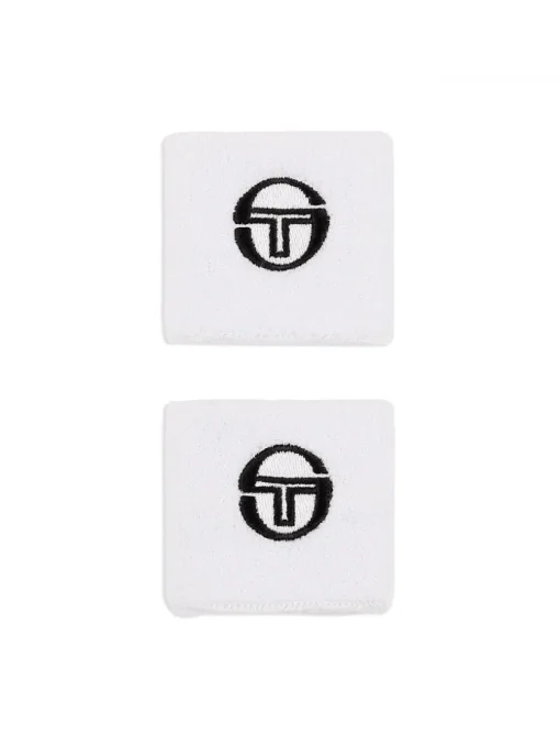 For The Court|Sergio Tacchini Tennis Wristband- White