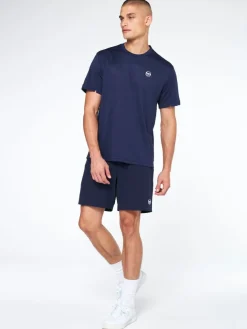 View All|Sergio Tacchini Tennis Young Line Pro T-Shirt-Maritime Blue