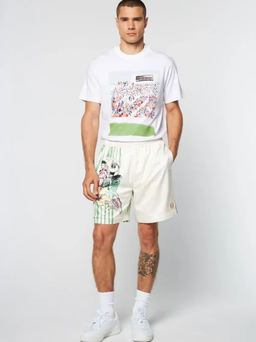 View All|Sergio Tacchini Tini Shorts- Gardenia