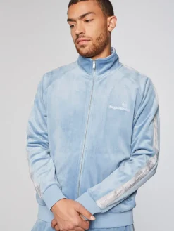 Velour|Sergio Tacchini Tipo Velour Track Jacket- Mountain Spring