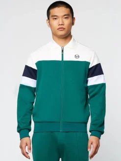 View All|Sergio Tacchini Tomme Track Jacket Archivio- Evergreen