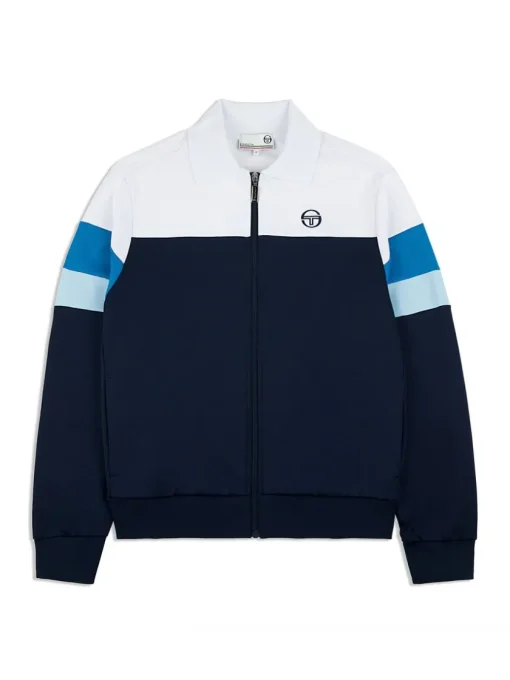 View All|Sergio Tacchini Tomme Track Jacket Archivio- Maritime Blue