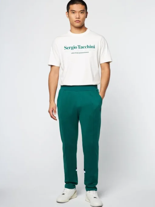 Pants And Sweatpants|Sergio Tacchini Tomme Track Pant Archivio- Evergreen