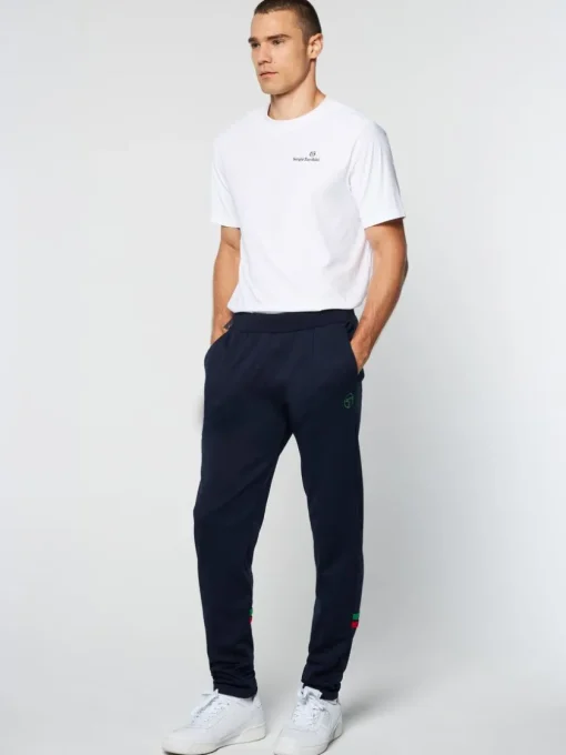 View All|Sergio Tacchini Tomme Track Pant- Maritime Blue