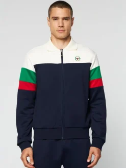 Jackets|Sergio Tacchini Tomme Track Top- Maritime Blue