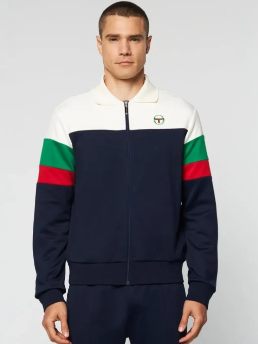 Tracksuits|Sergio Tacchini Tomme Track Top- Maritime Blue