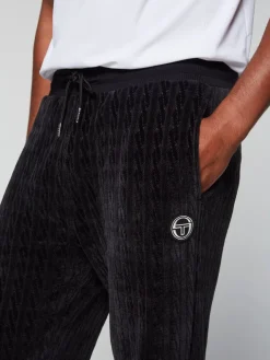 Velour|Sergio Tacchini Trento Pant- Black Beauty