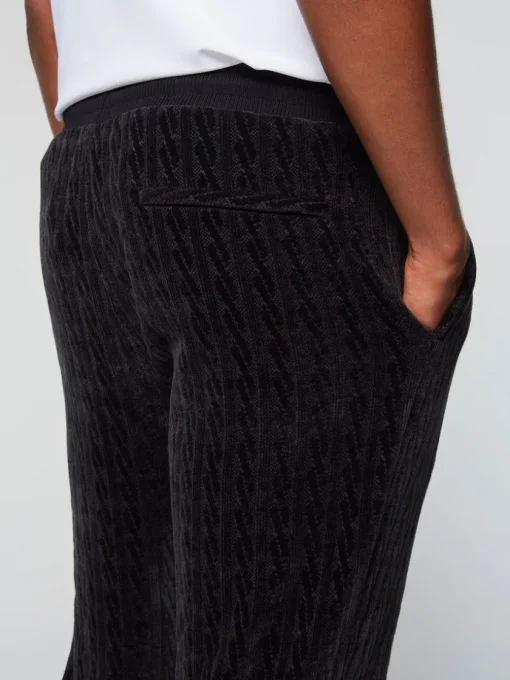 Velour|Sergio Tacchini Trento Pant- Black Beauty