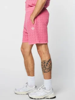 View All|Sergio Tacchini Ulivo Crochet Short- Wild Rose
