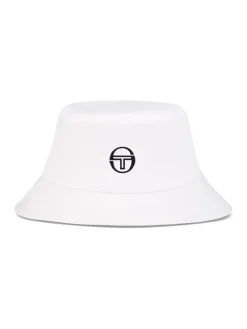 Headwear|Sergio Tacchini Vacanza Bucket Hat- Brilliant White