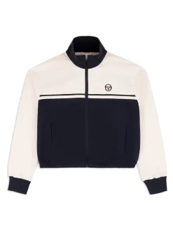 For The Court|Sergio Tacchini Vasto Track Jacket- Maritime Blue