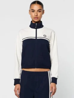 For The Court|Sergio Tacchini Vasto Track Jacket- Maritime Blue