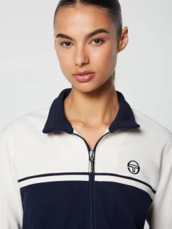 For The Court|Sergio Tacchini Vasto Track Jacket- Maritime Blue