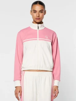 For The Court|Sergio Tacchini Vasto Track Jacket- Wild Rose