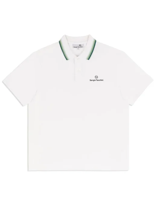 View All|Sergio Tacchini Veloce Polo- Brilliant White