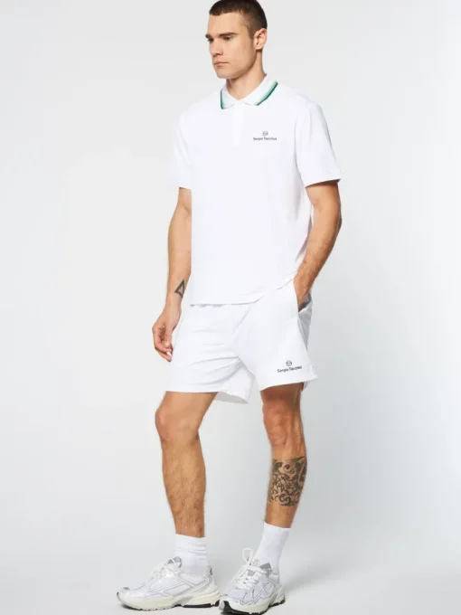 View All|Sergio Tacchini Veloce Polo- Brilliant White