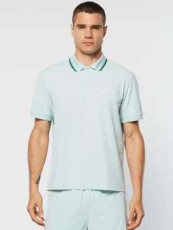 View All|Sergio Tacchini Veloce Polo- Surf Spray