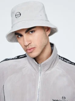 View All|Sergio Tacchini Velour Bucket Hat-Quiet Gray