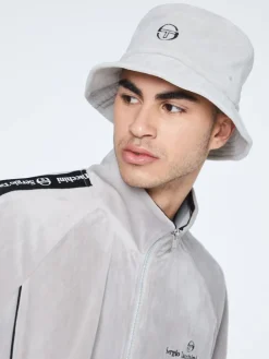 View All|Sergio Tacchini Velour Bucket Hat-Quiet Gray