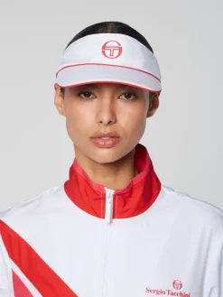 View All|Sergio Tacchini Vigentino Tennis Visor- Adrenaline Rush