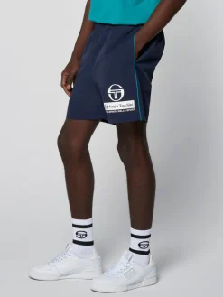 View All|Sergio Tacchini Viva Nylon Short- Maritime Blue